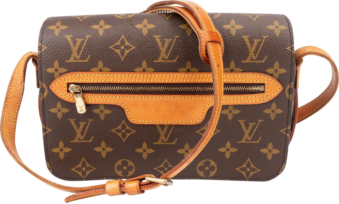 Louis Vuitton Louis Vuitton Canvas Monogram Saint Germain PM Crossbody Bag Bruin