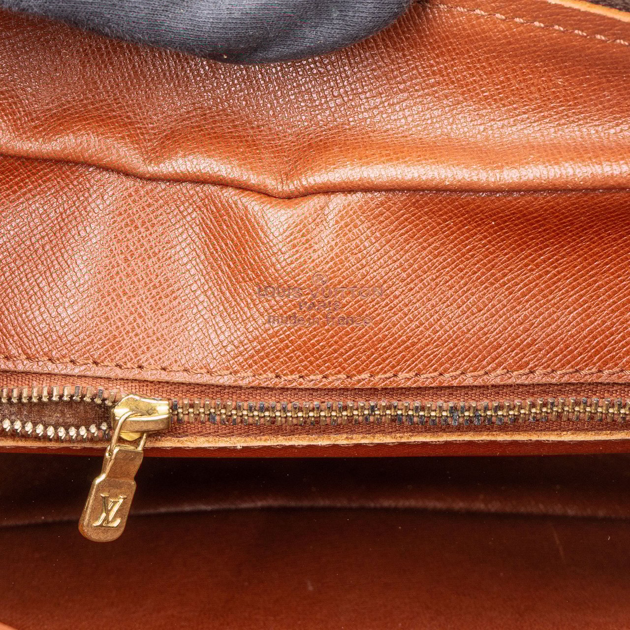 Louis Vuitton Louis Vuitton Canvas Monogram Boulogne Shoulder Bag Bruin