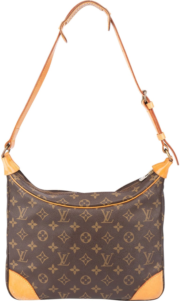 Louis Vuitton Louis Vuitton Canvas Monogram Boulogne Shoulder Bag Bruin