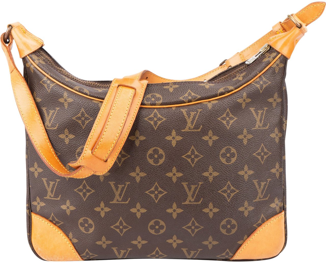 Louis Vuitton Louis Vuitton Canvas Monogram Boulogne Shoulder Bag Bruin