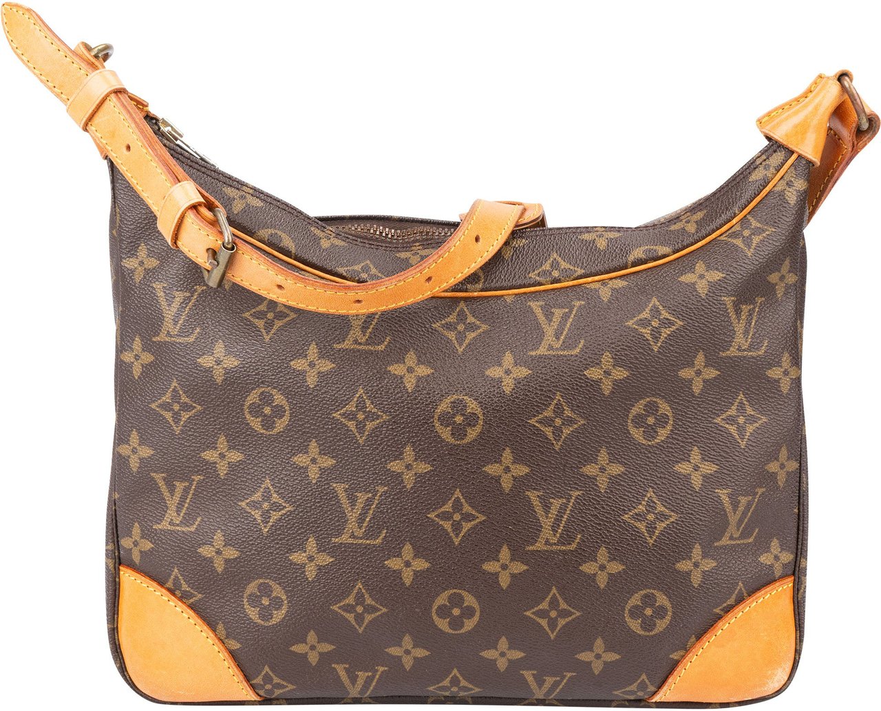 Louis Vuitton Louis Vuitton Canvas Monogram Boulogne Shoulder Bag Bruin