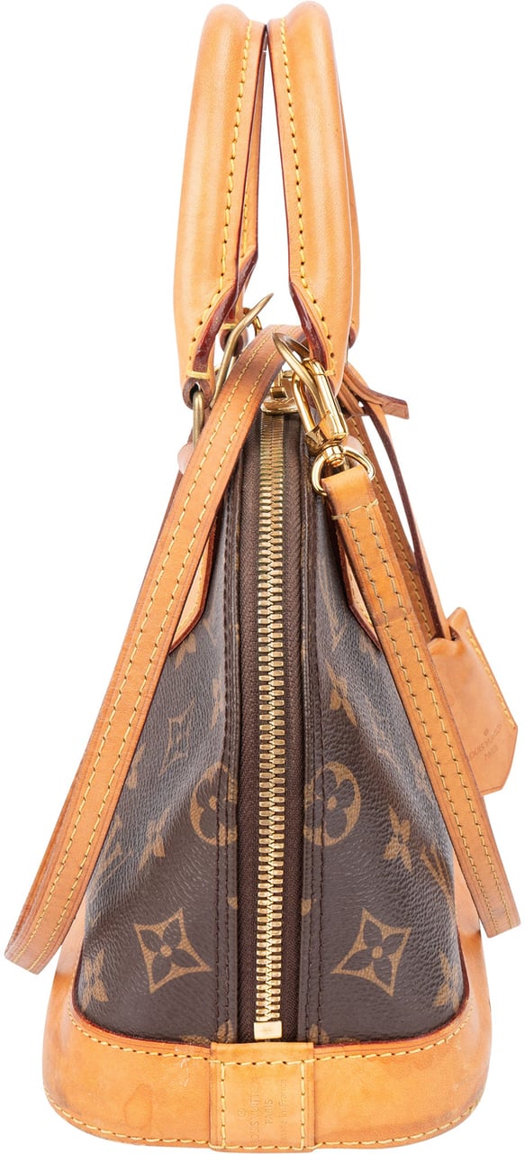Louis Vuitton Canvas Monogram Alma BB Handbag Bruin