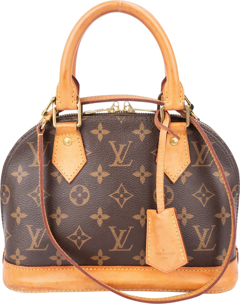 Louis Vuitton Louis Vuitton Canvas Monogram Alma BB Handbag Bruin
