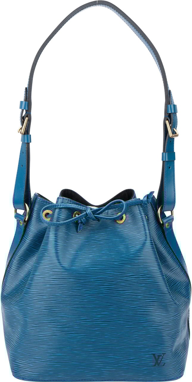 Louis Vuitton Louis Vuitton Bleu Epi Leather Sac Noe Petit Shoulder Bag Blauw