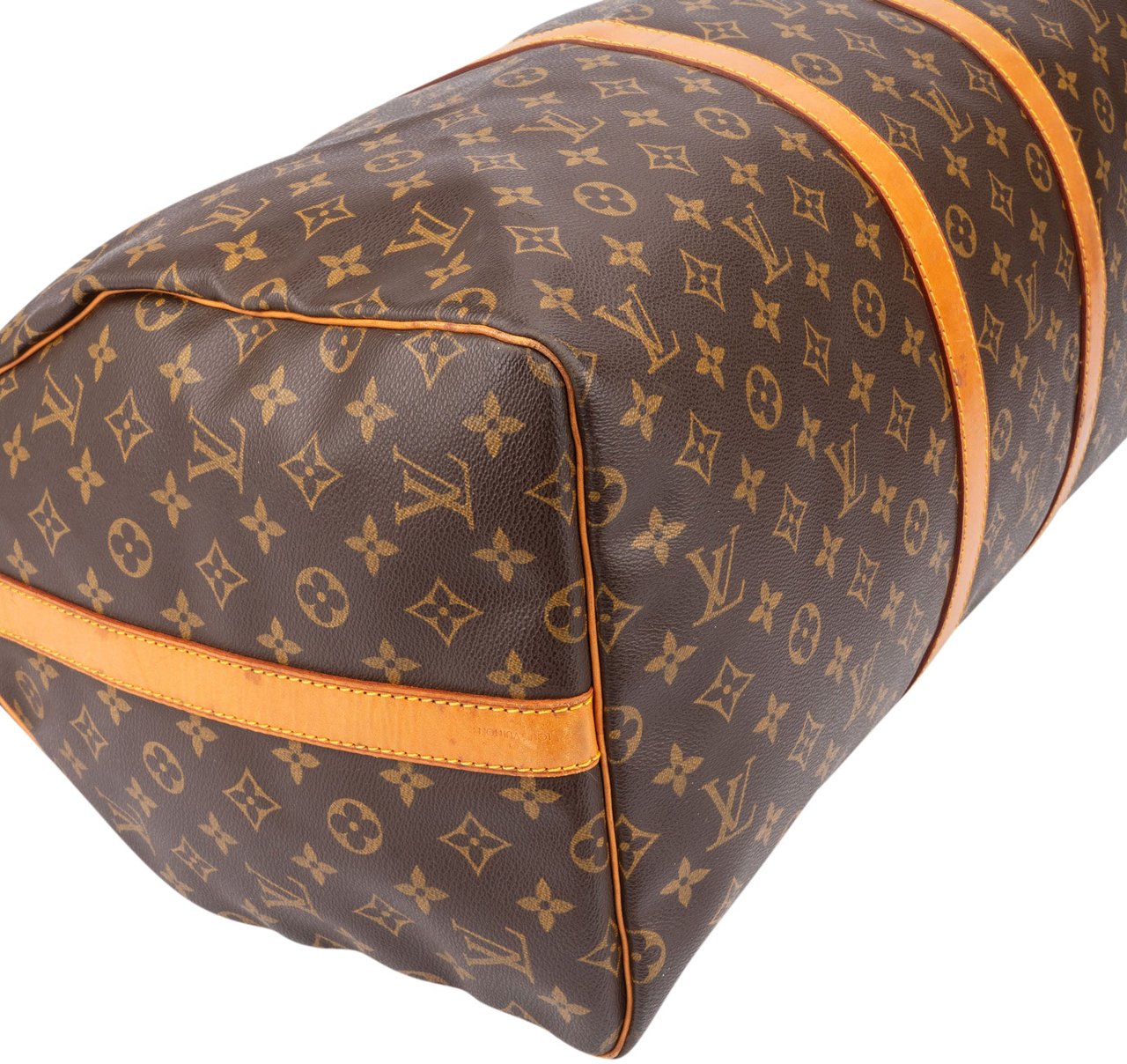 Louis Vuitton Louis Vuitton Canvas Monogram Keepall 55 Bandouliere Bruin
