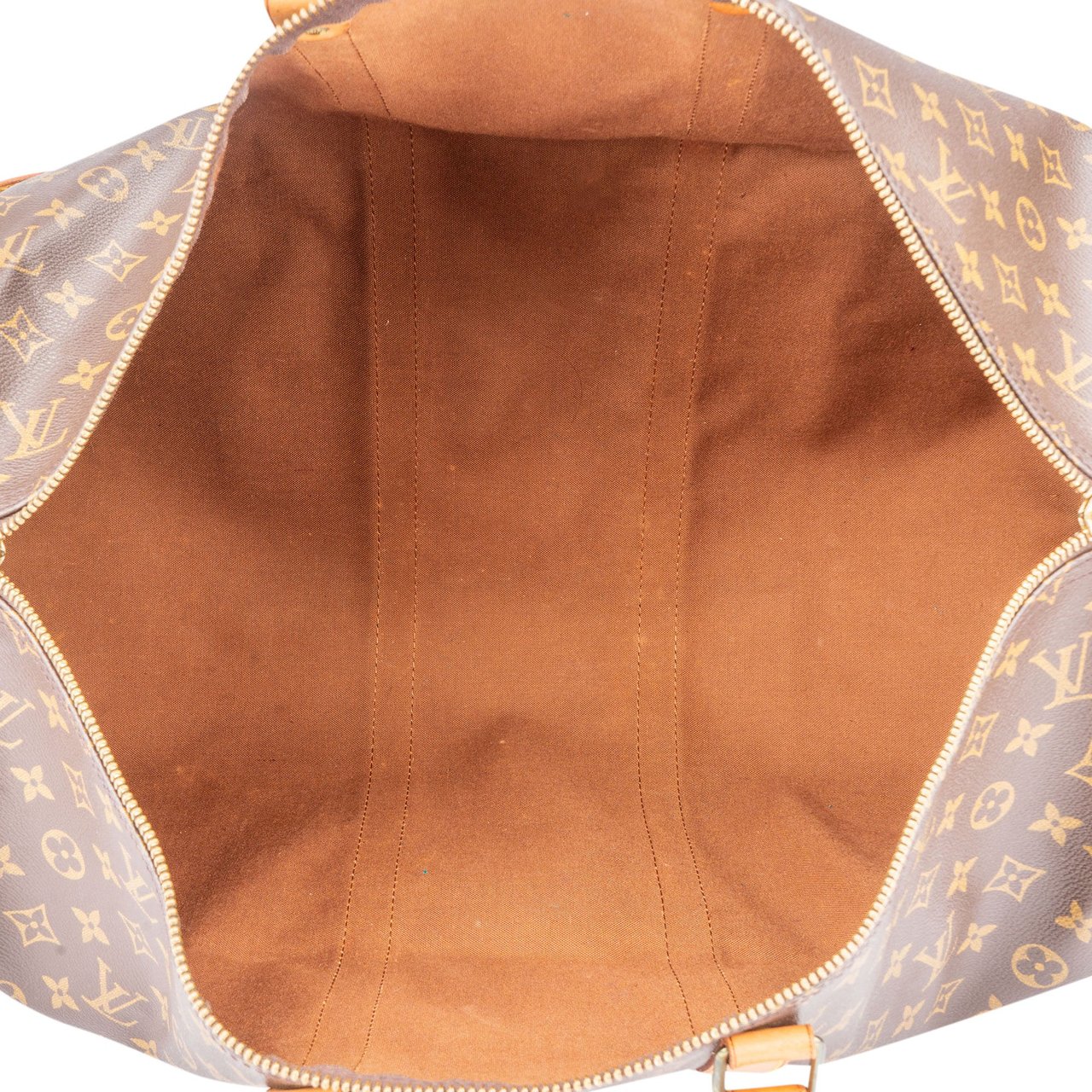 Louis Vuitton Louis Vuitton Canvas Monogram Keepall 55 Bandouliere Bruin