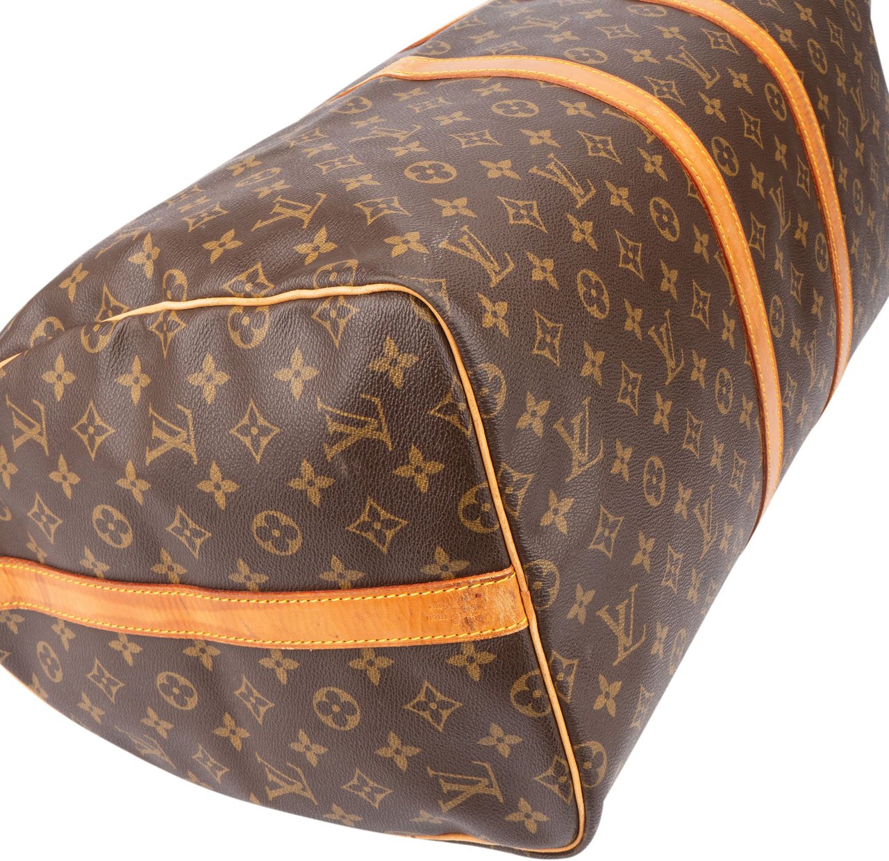 Louis Vuitton Louis Vuitton Canvas Monogram Keepall 55 Bandouliere Bruin