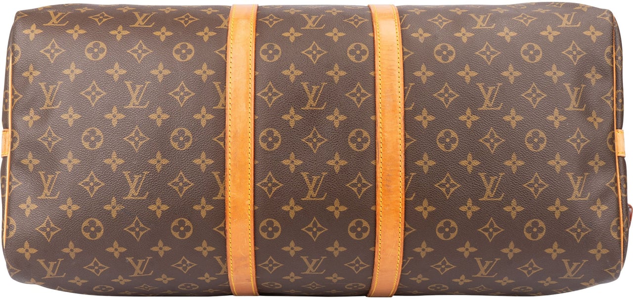 Louis Vuitton Louis Vuitton Canvas Monogram Keepall 55 Bandouliere Bruin