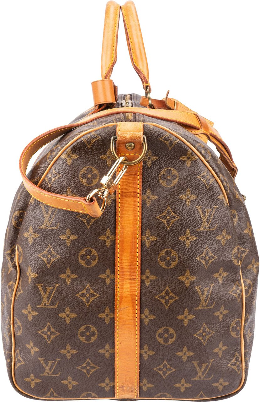 Louis Vuitton Louis Vuitton Canvas Monogram Keepall 55 Bandouliere Bruin