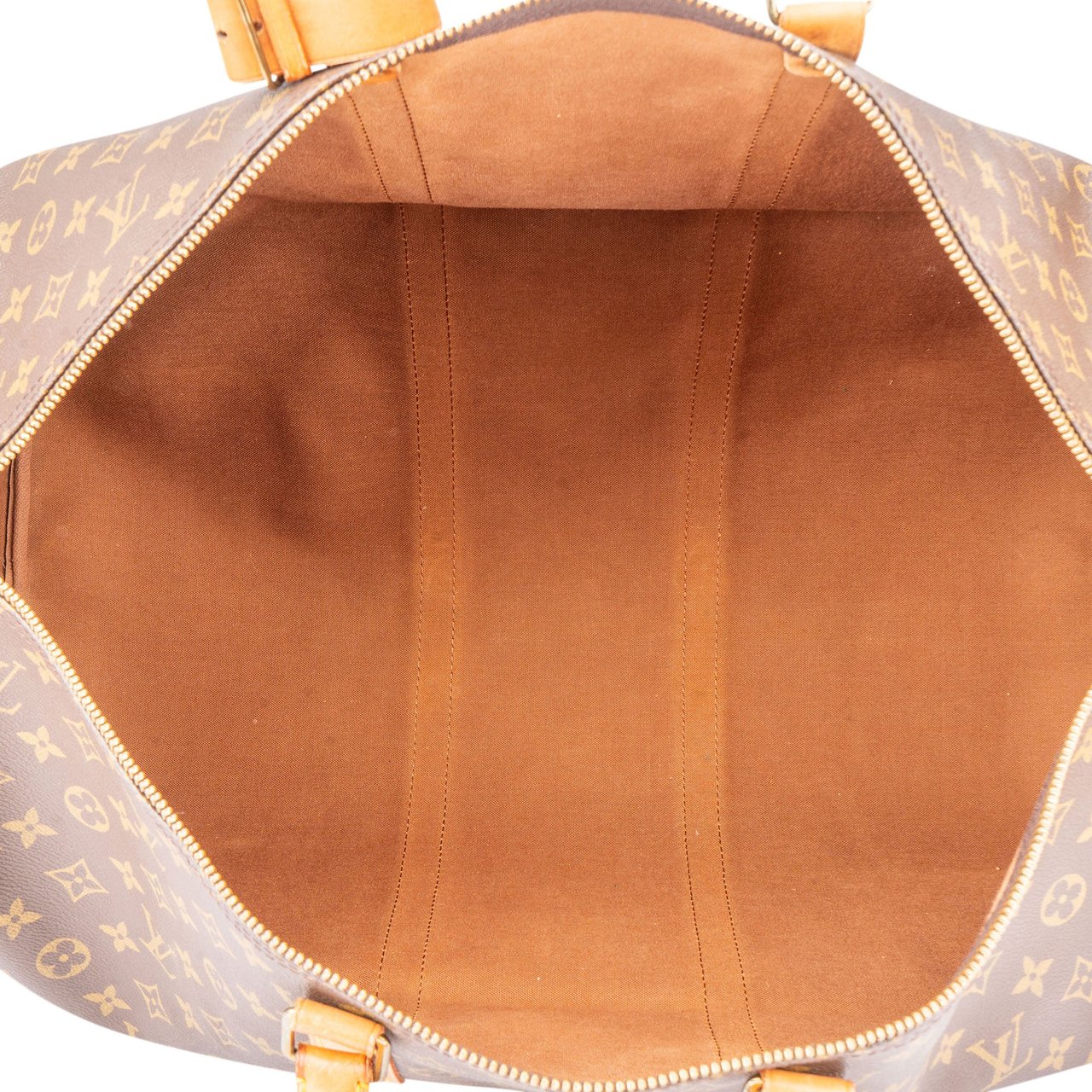 Louis Vuitton Louis Vuitton Canvas Monogram Keepall 55 Bandouliere Bruin