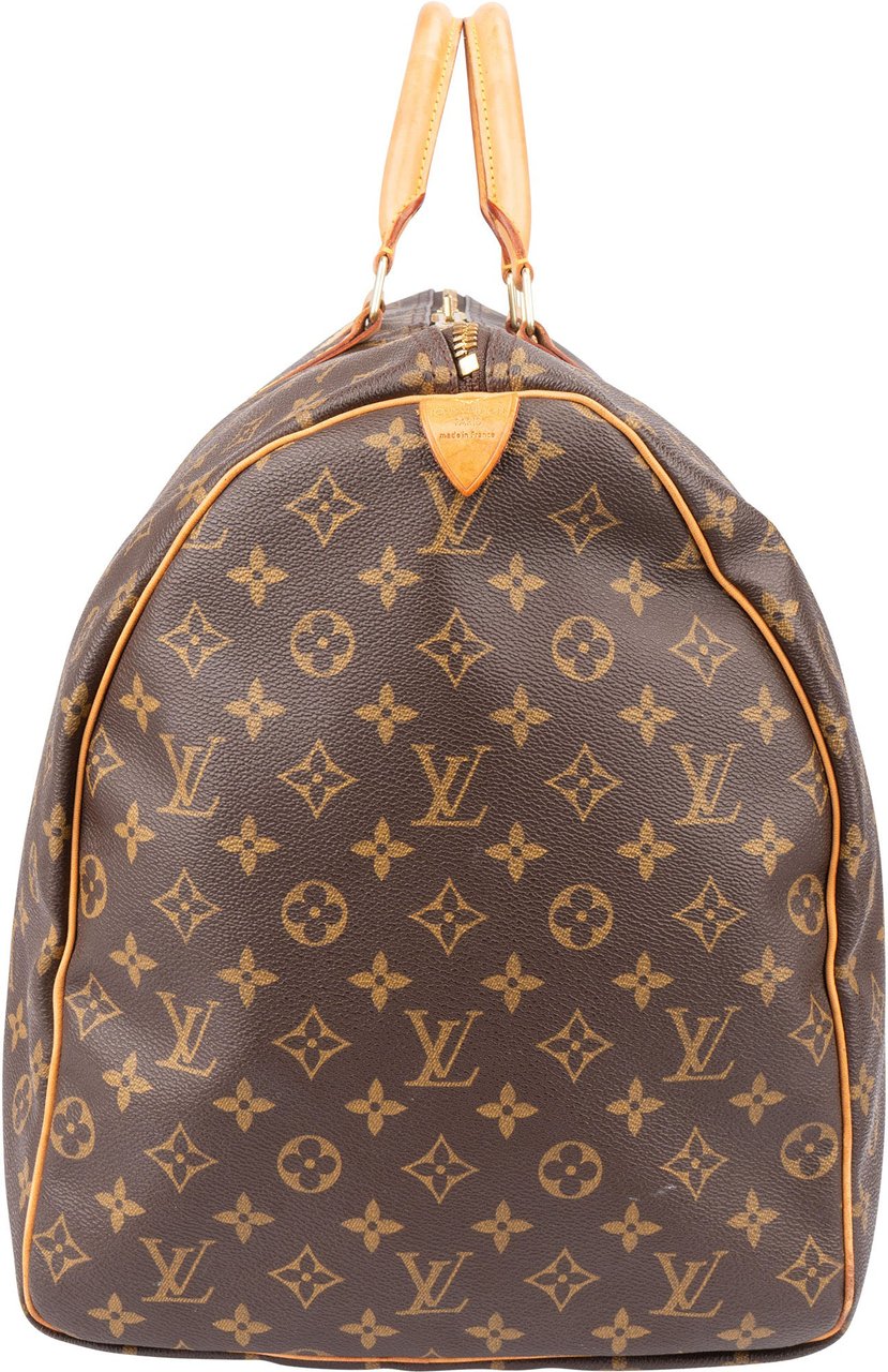 Louis Vuitton Louis Vuitton Canvas Monogram Keepall 60 Bandouliere Bruin