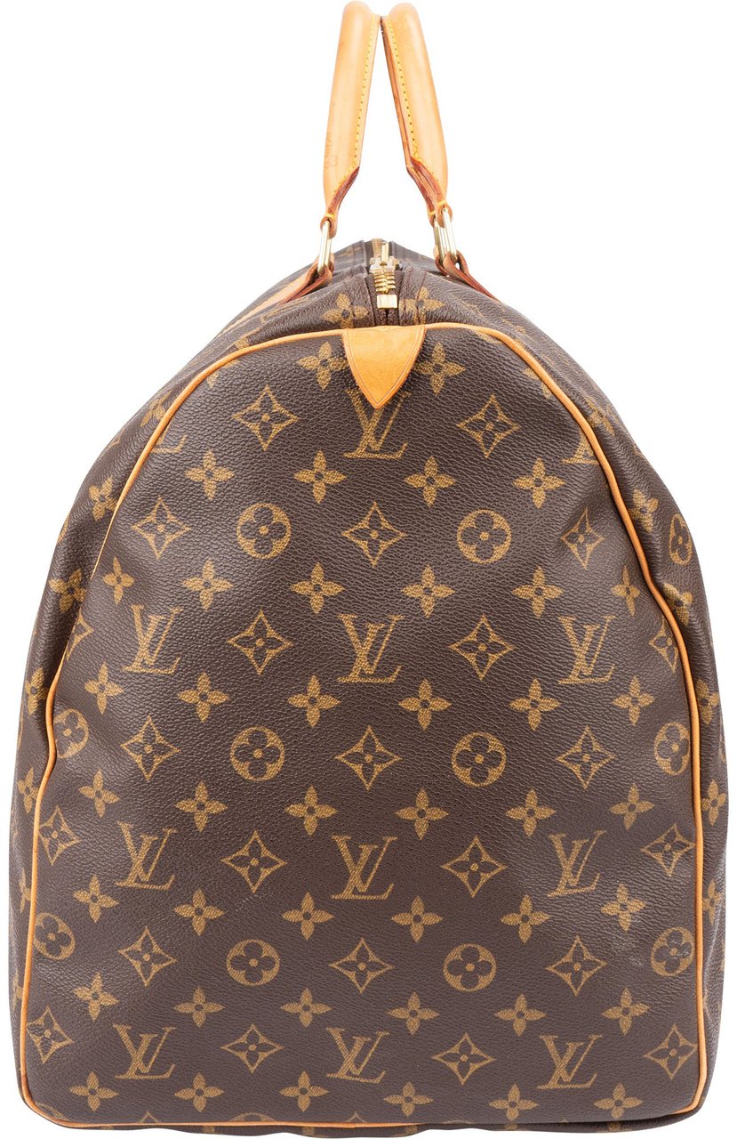 Louis Vuitton Louis Vuitton Canvas Monogram Keepall 60 Bandouliere Bruin