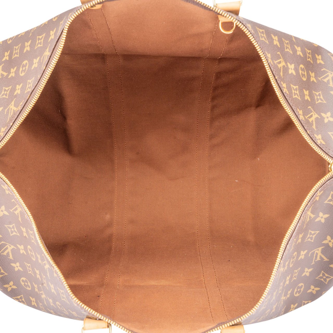 Louis Vuitton Louis Vuitton Canvas Monogram Keepall 60 Bandouliere Bruin