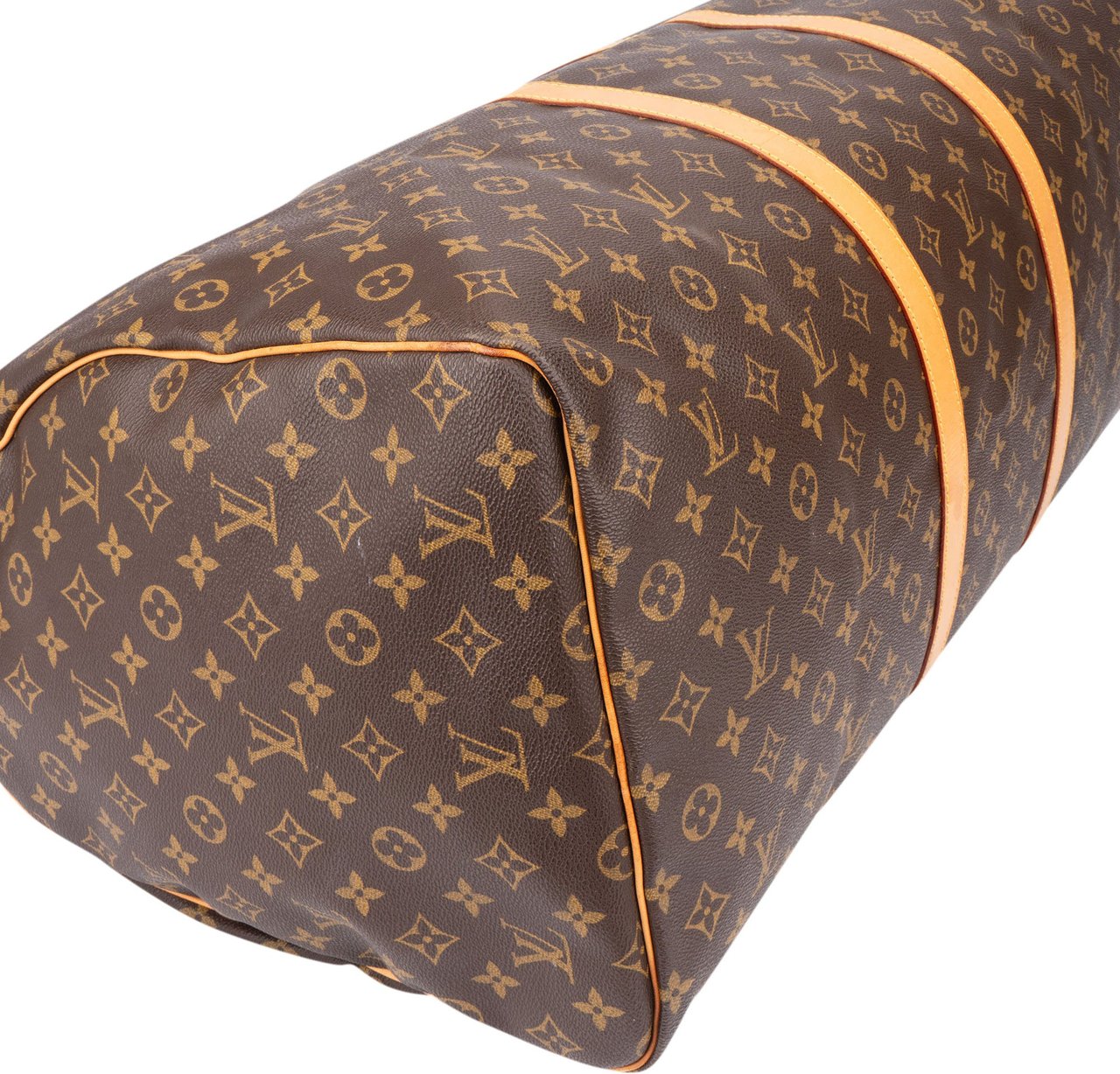 Louis Vuitton Louis Vuitton Canvas Monogram Keepall 60 Bandouliere Bruin