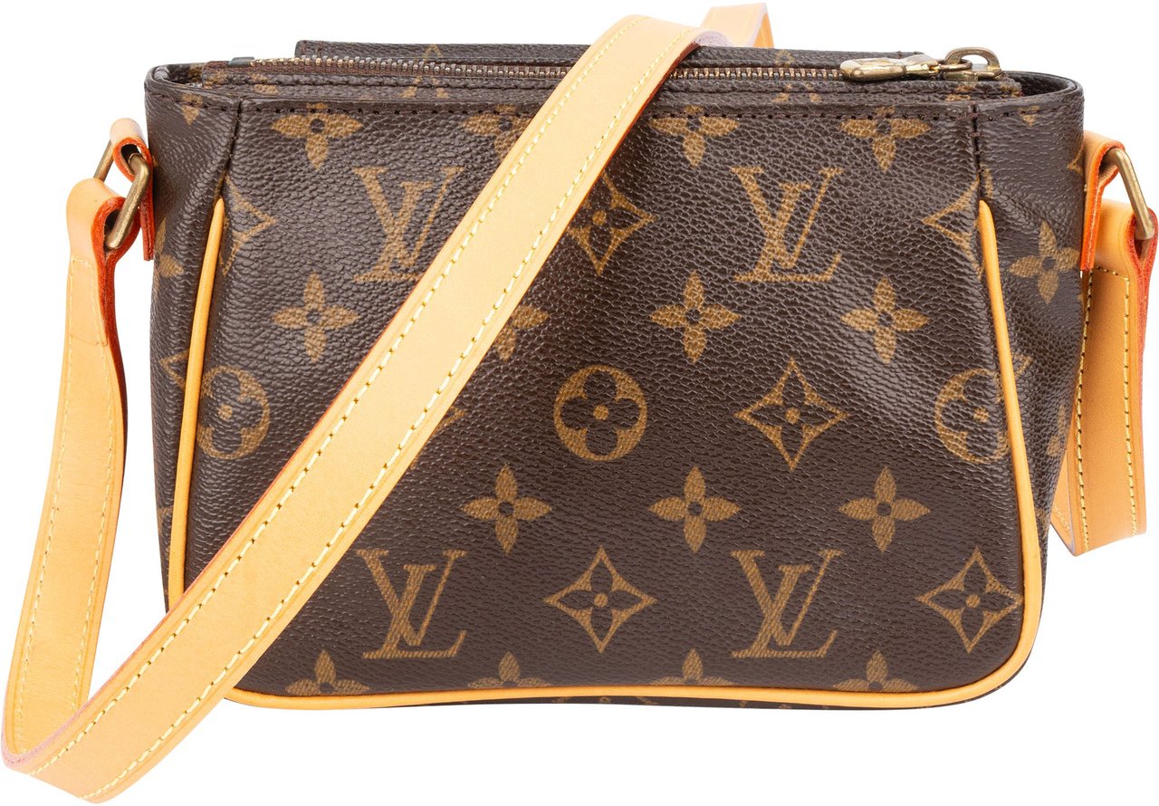 Louis Vuitton Louis Vuitton Canvas Monogram Cite PM Crossbody Bag Bruin