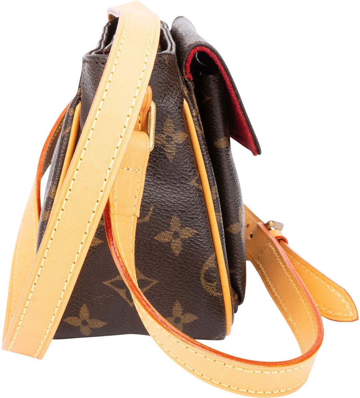 Louis Vuitton Louis Vuitton Canvas Monogram Cite PM Crossbody Bag Bruin