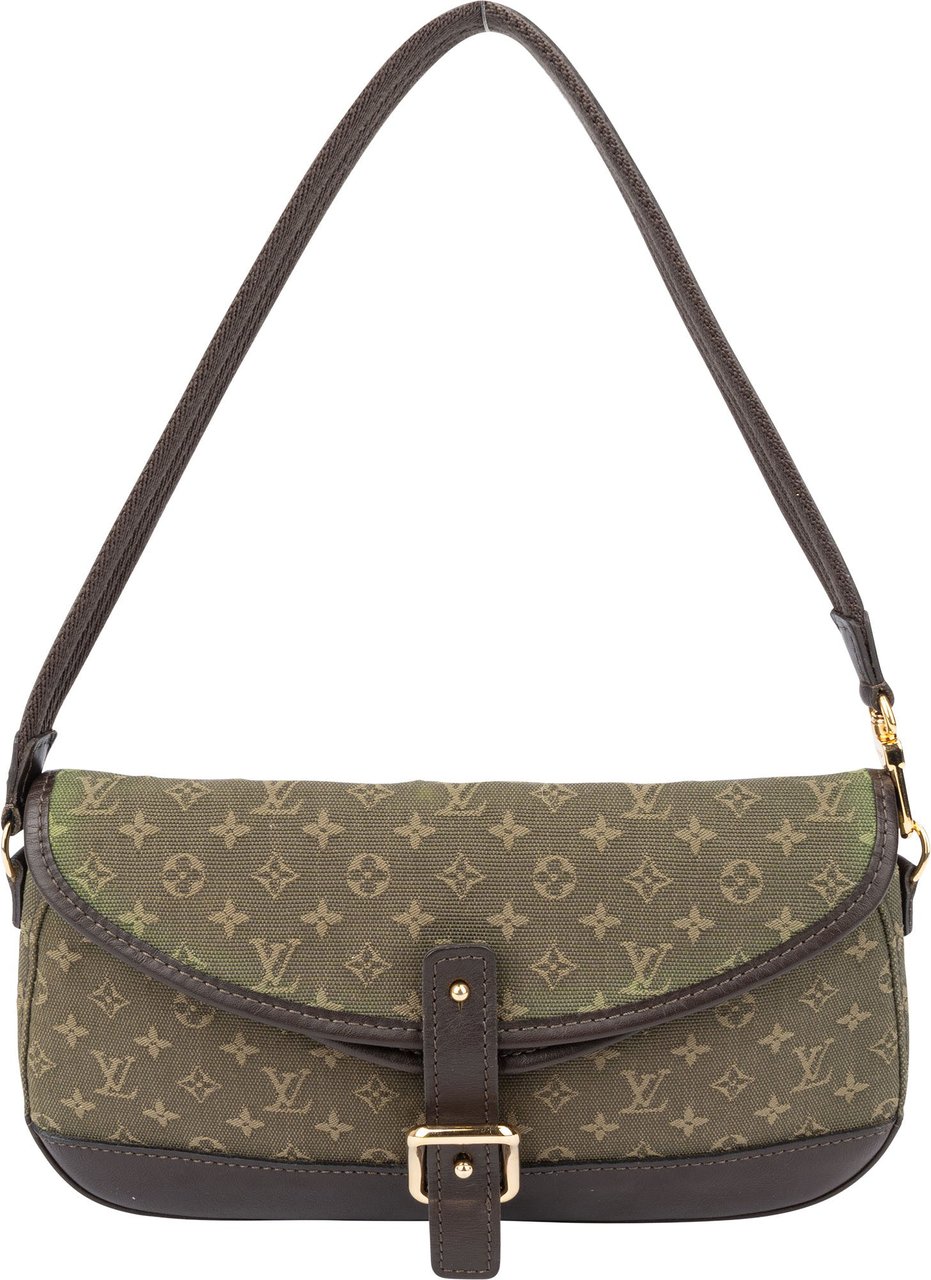 Louis Vuitton Louis Vuitton Mini Lin Monnogram Marjorie Shoulder Bag Groen