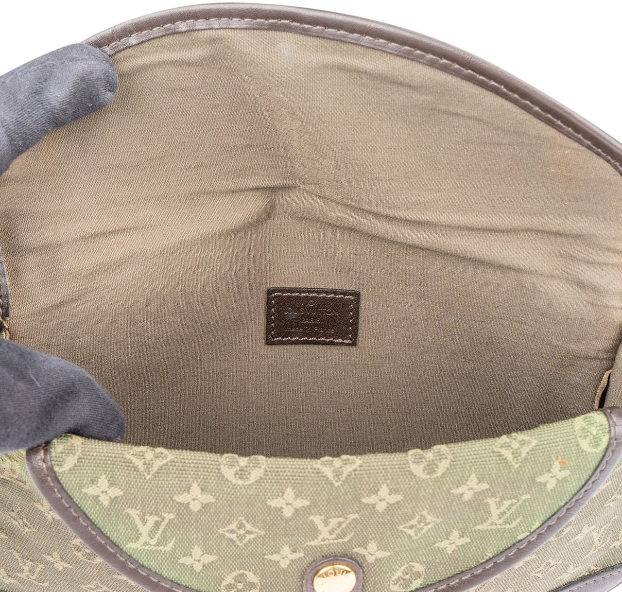 Louis Vuitton Louis Vuitton Mini Lin Monnogram Marjorie Shoulder Bag Groen