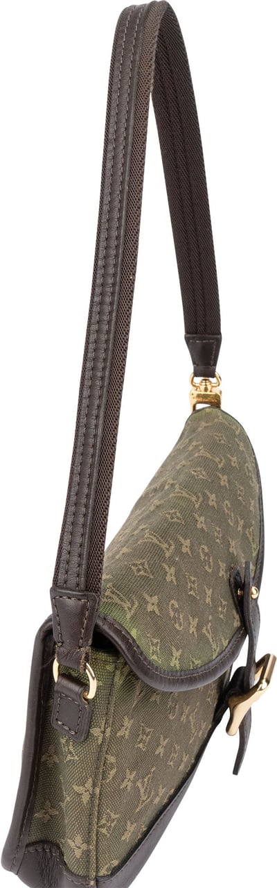 Louis Vuitton Louis Vuitton Mini Lin Monnogram Marjorie Shoulder Bag Groen