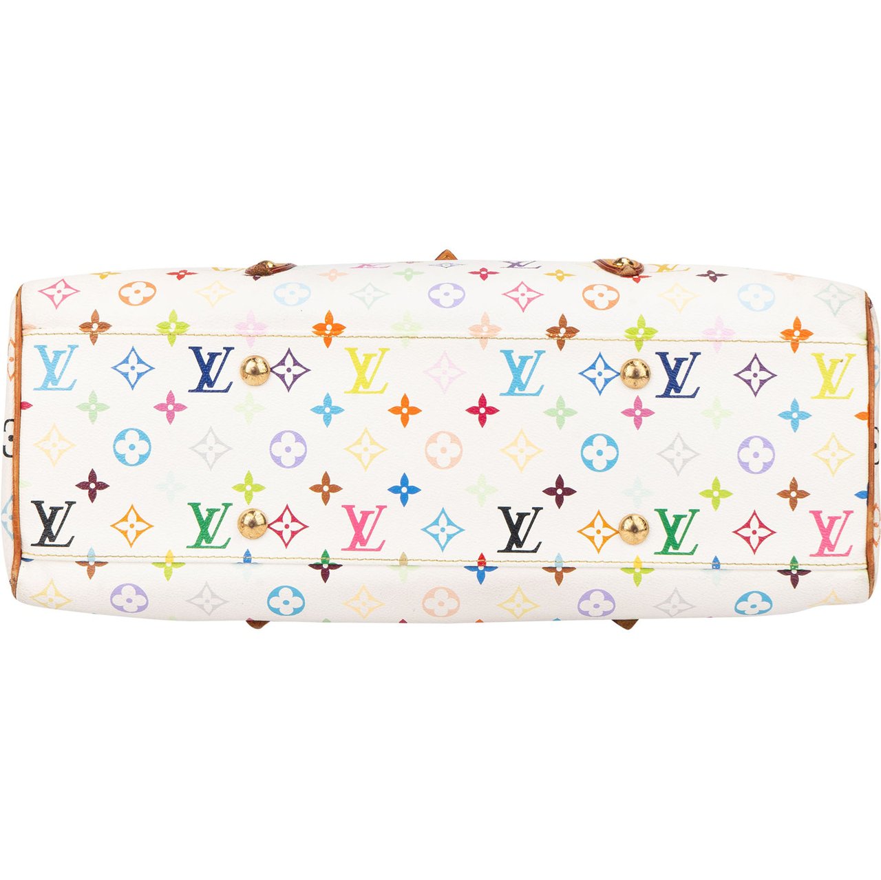 Louis Vuitton Louis Vuitton Murakami Multicolor Aurelia GM Handbag Wit