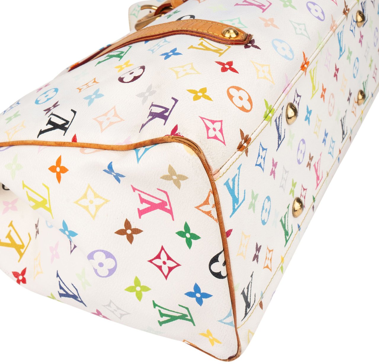 Louis Vuitton Louis Vuitton Murakami Multicolor Aurelia GM Handbag Wit