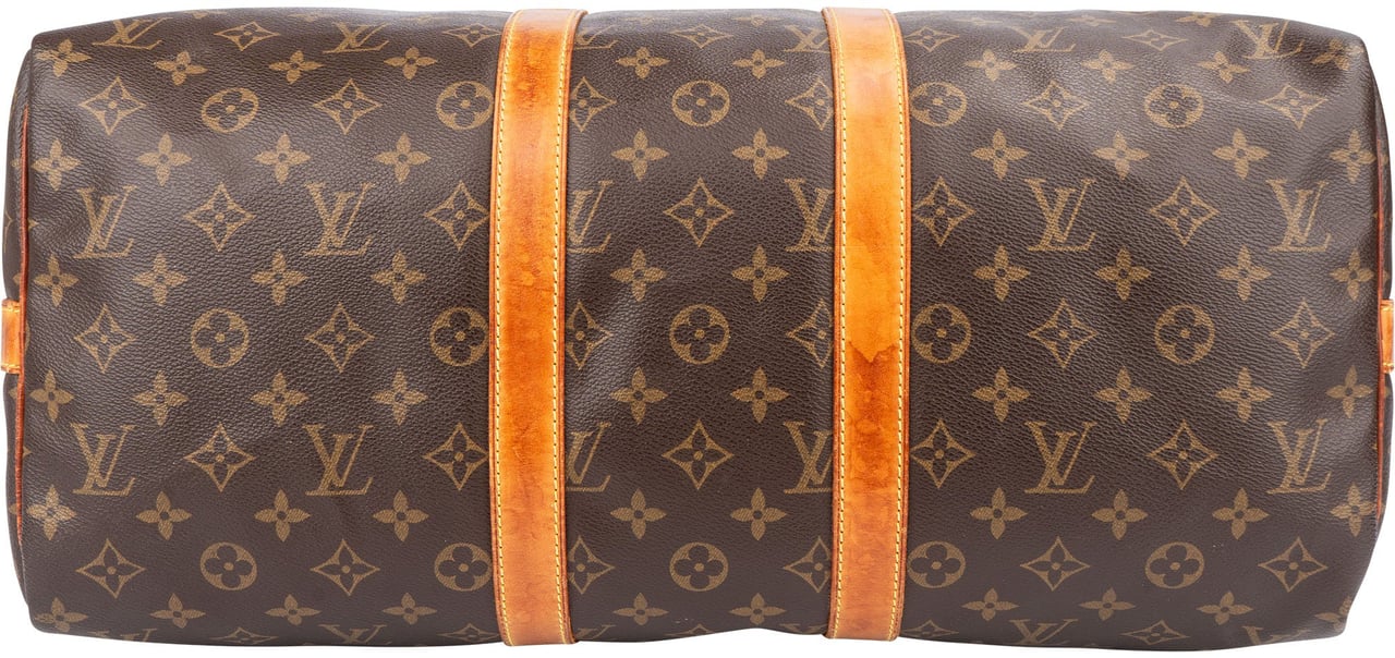 Louis Vuitton Louis Vuitton Canvas Monogram Keepall 45 Bandouliere Bruin