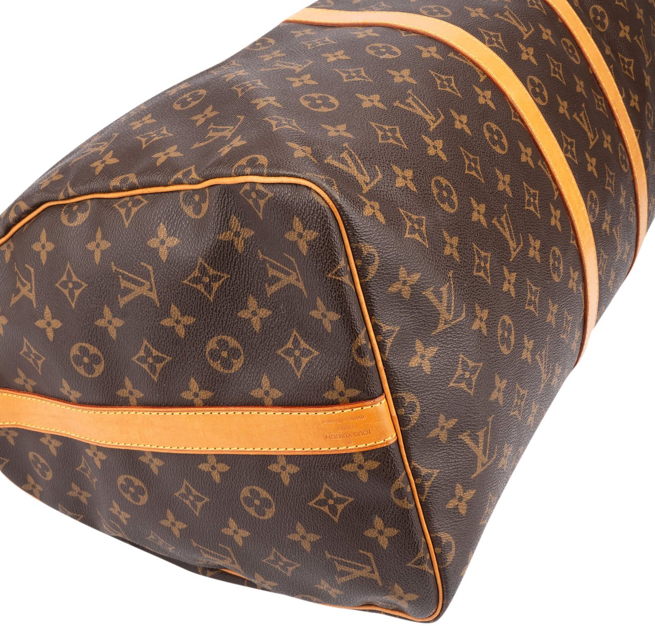 Louis Vuitton Louis Vuitton Canvas Monogram Keepall 55 Bandouliere Bruin
