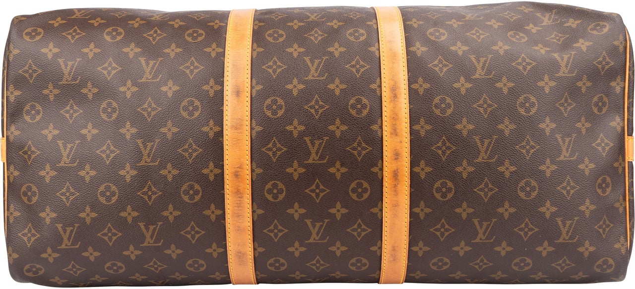 Louis Vuitton Louis Vuitton Canvas Monogram Keepall 60 Bandouliere Bruin