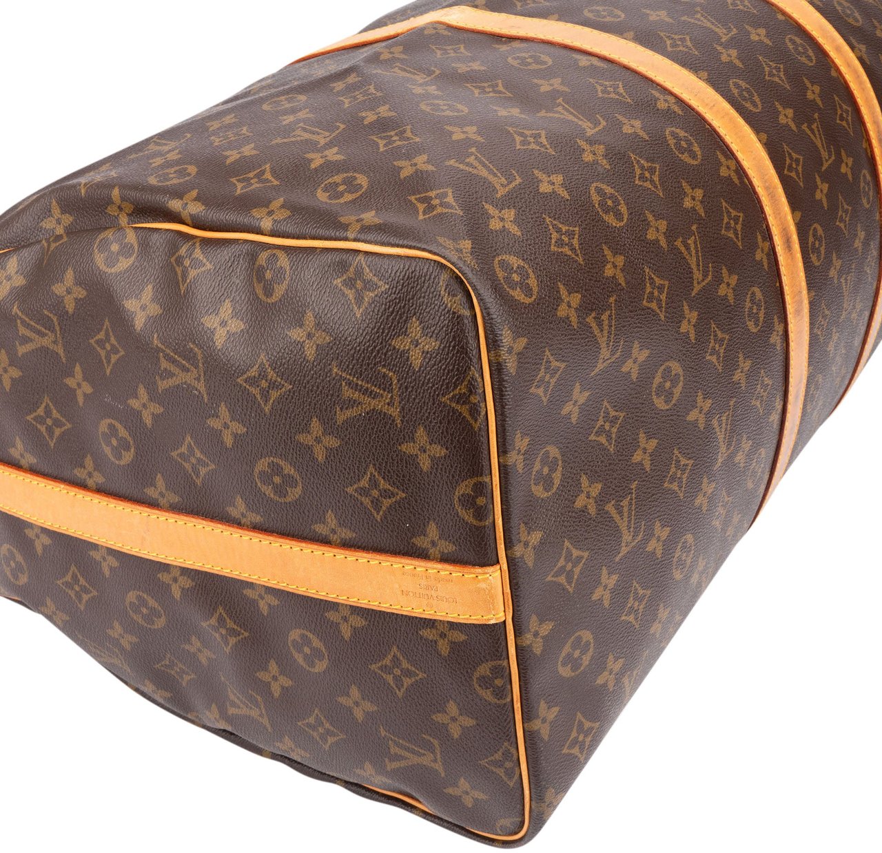 Louis Vuitton Louis Vuitton Canvas Monogram Keepall 60 Bandouliere Bruin