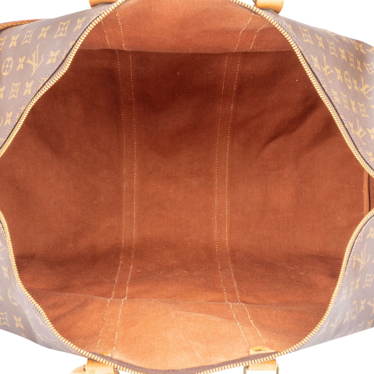 Louis Vuitton Louis Vuitton Canvas Monogram Keepall 60 Bandouliere Bruin