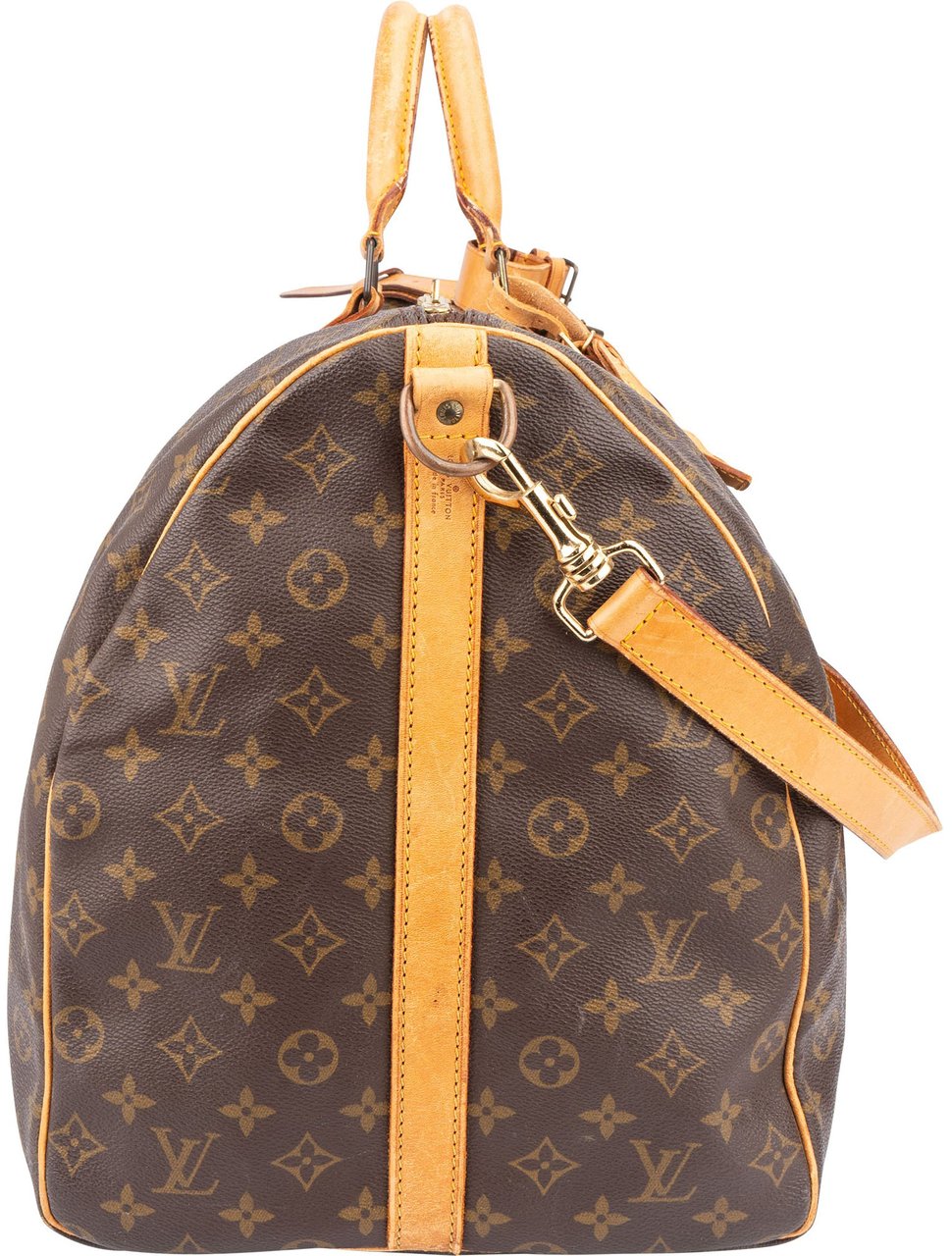 Louis Vuitton Louis Vuitton Canvas Monogram Keepall 60 Bandouliere Bruin
