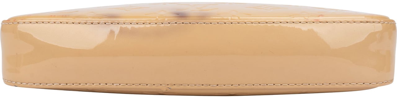 Louis Vuitton Louis Vuitton Vernis Monogram Pochette Accessoire NM Shoulder Bag Geel