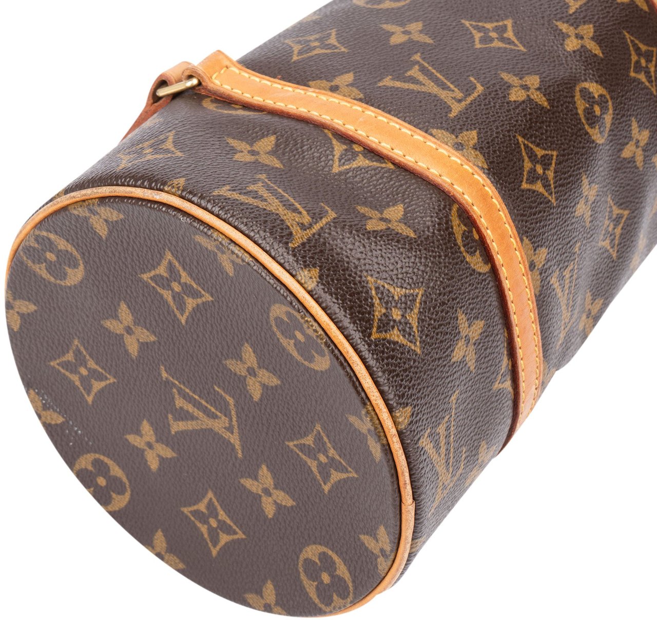 Louis Vuitton Louis Vuitton Canvas Monogram Papillon Handbag Bruin