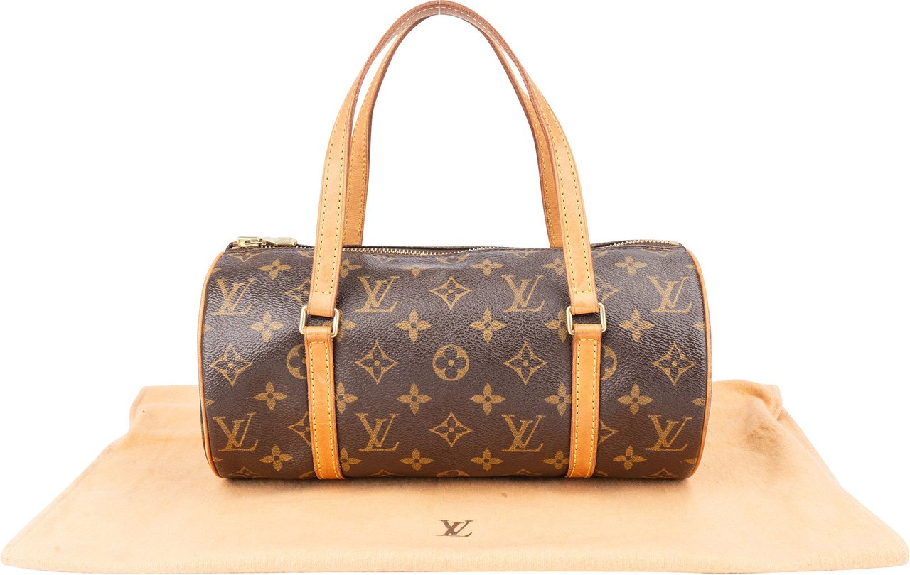 Louis Vuitton Louis Vuitton Canvas Monogram Papillon Handbag Bruin