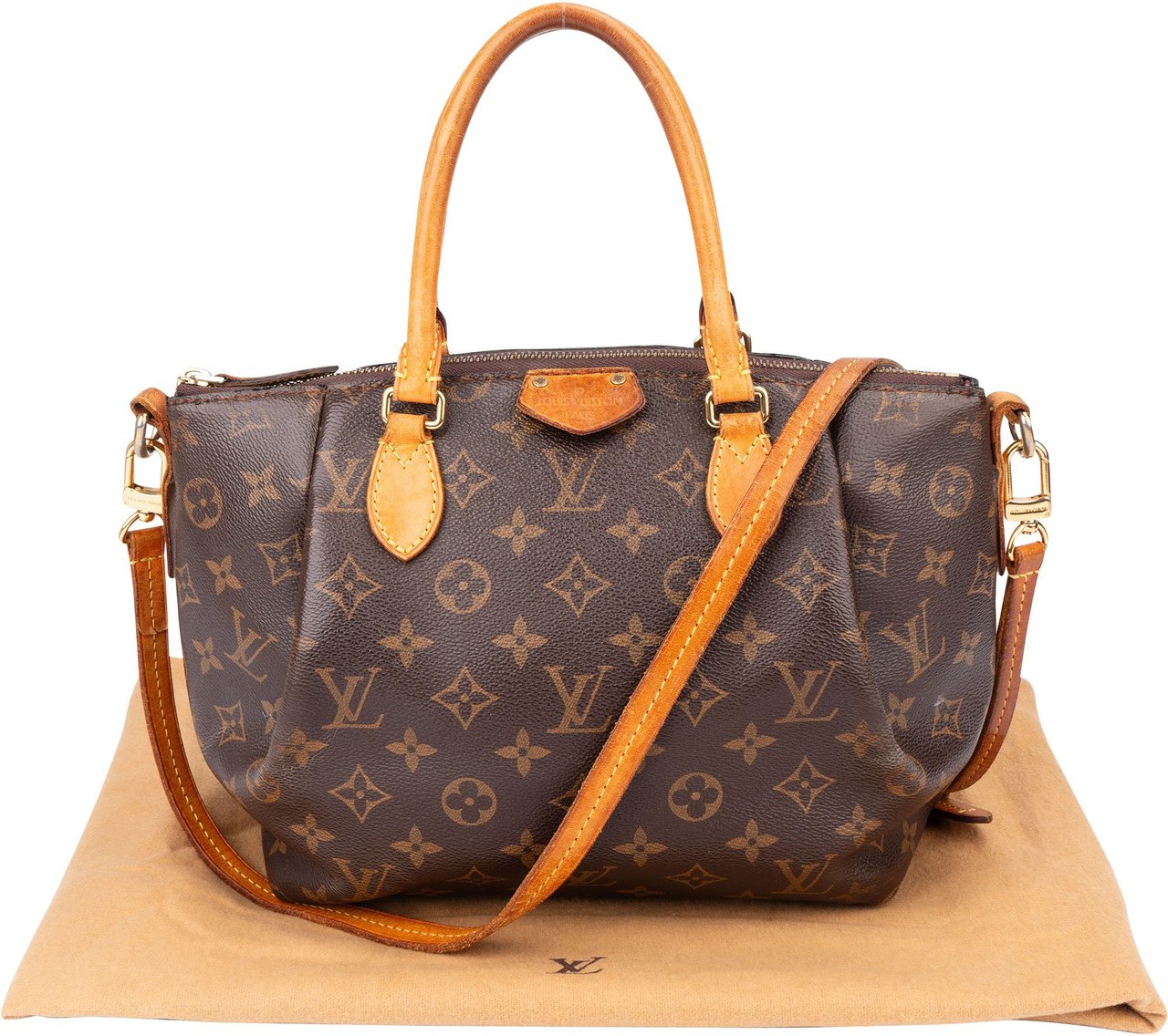 Louis Vuitton Louis Vuitton Canvas Monogram Turenne PM Handbag Bruin