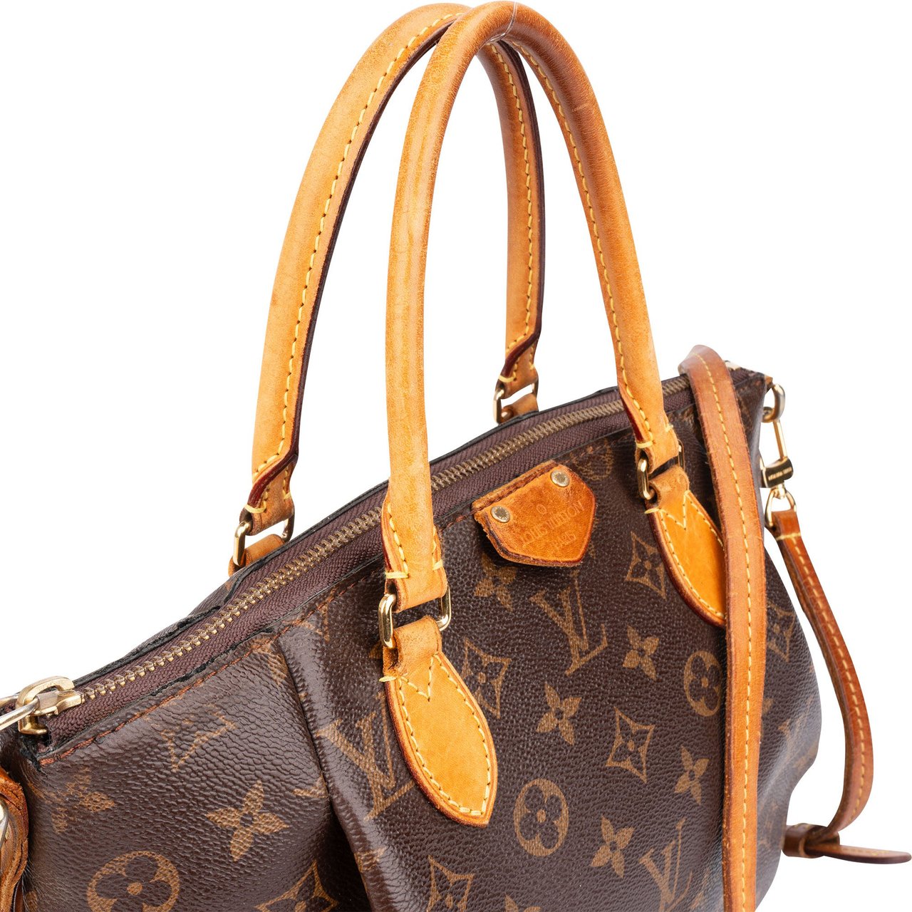 Louis Vuitton Louis Vuitton Canvas Monogram Turenne PM Handbag Bruin