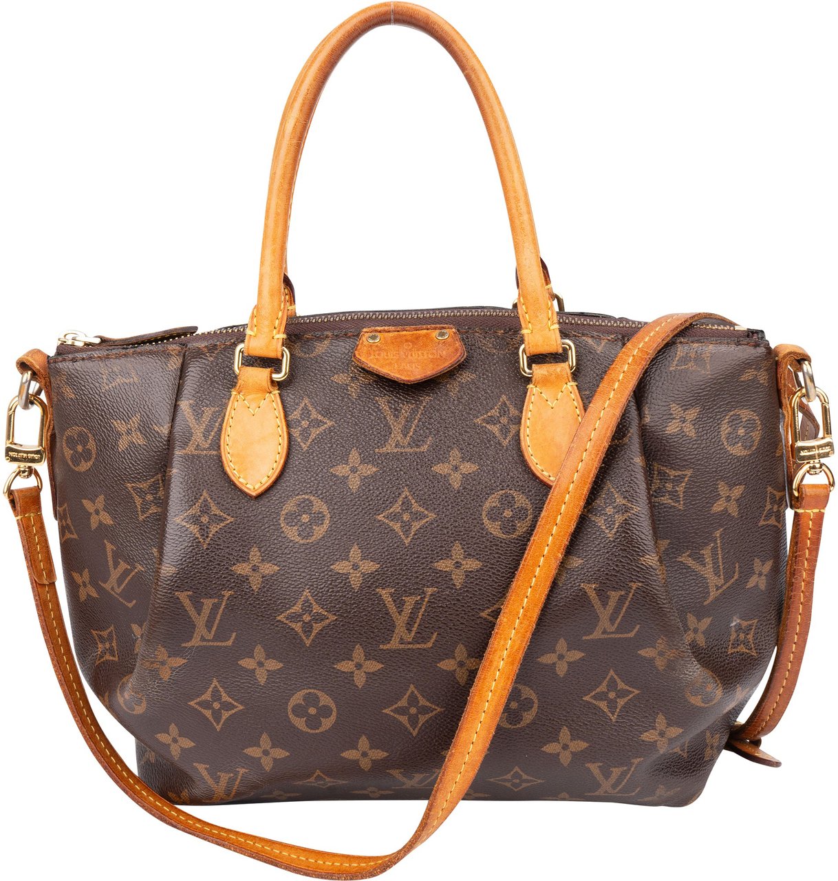 Louis Vuitton Louis Vuitton Canvas Monogram Turenne PM Handbag Bruin