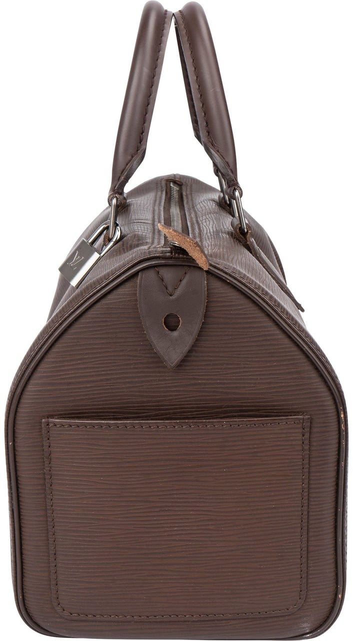 Louis Vuitton Louis Vuitton Brun Taiga Leather Speedy 25 Handbag Bruin