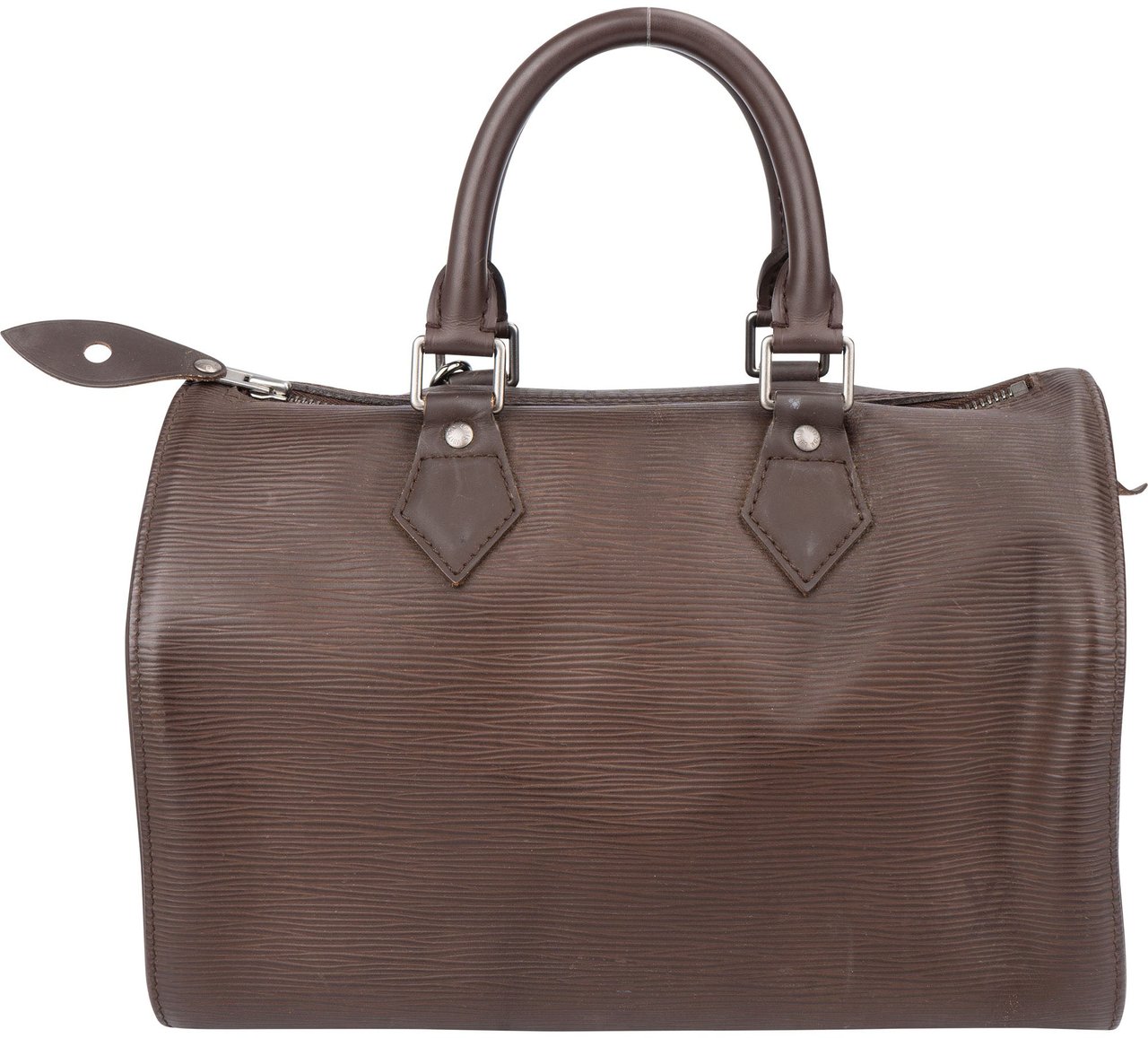 Louis Vuitton Louis Vuitton Brun Taiga Leather Speedy 25 Handbag Bruin