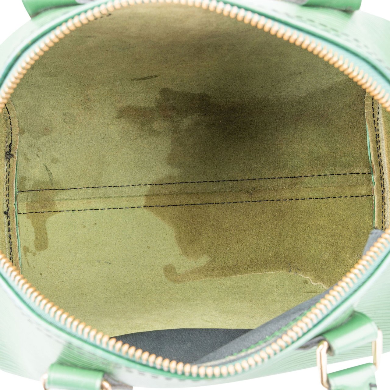 Louis Vuitton Louis Vuitton Vert Epi Leather Speedy 25 Handbag Groen