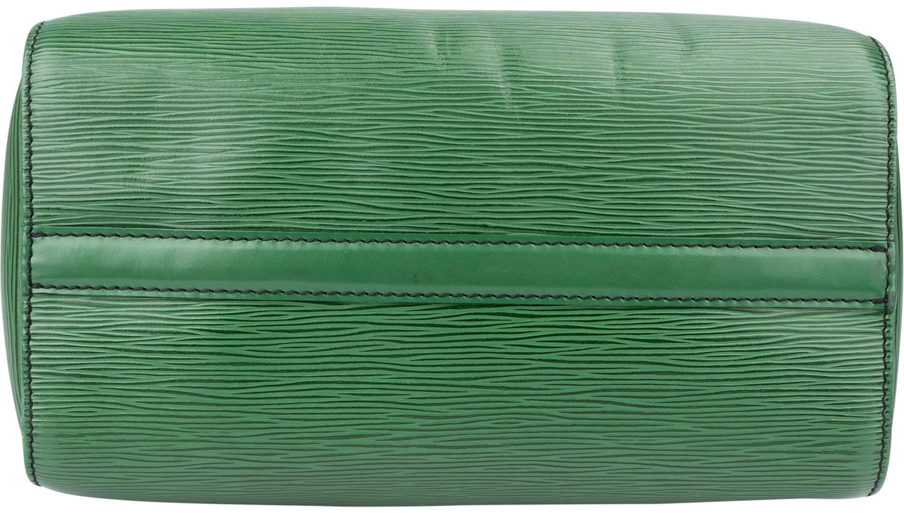 Louis Vuitton Louis Vuitton Vert Epi Leather Speedy 25 Handbag Groen