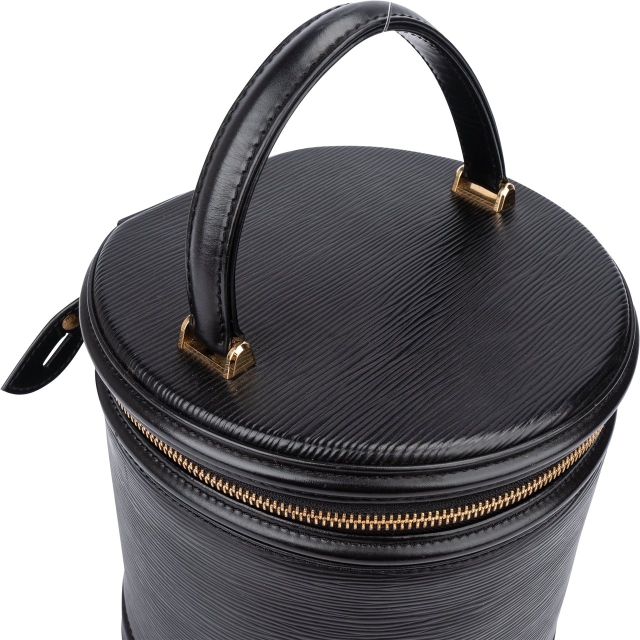 Louis Vuitton Louis Vuitton Noir Epi Leather Cannes Handbag Zwart