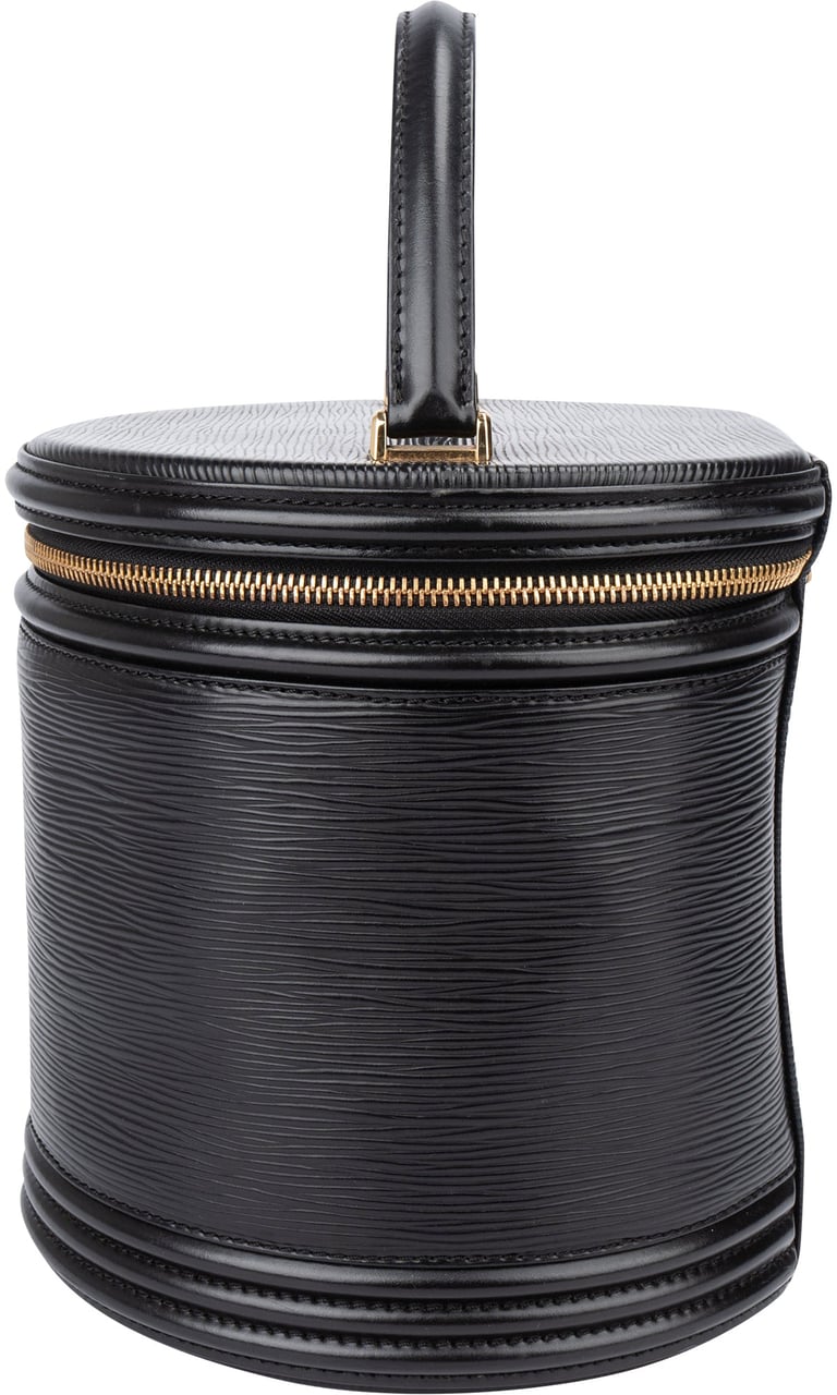 Louis Vuitton Louis Vuitton Noir Epi Leather Cannes Handbag Zwart
