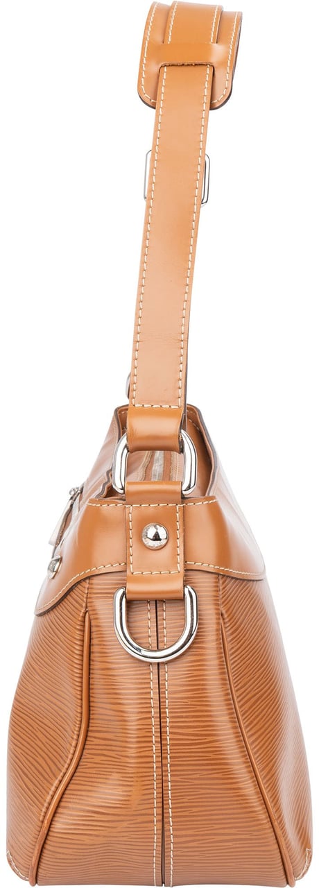 Louis Vuitton Louis Vuitton Cognac Epi Leather Turenne PM Shoulder Bag Bruin