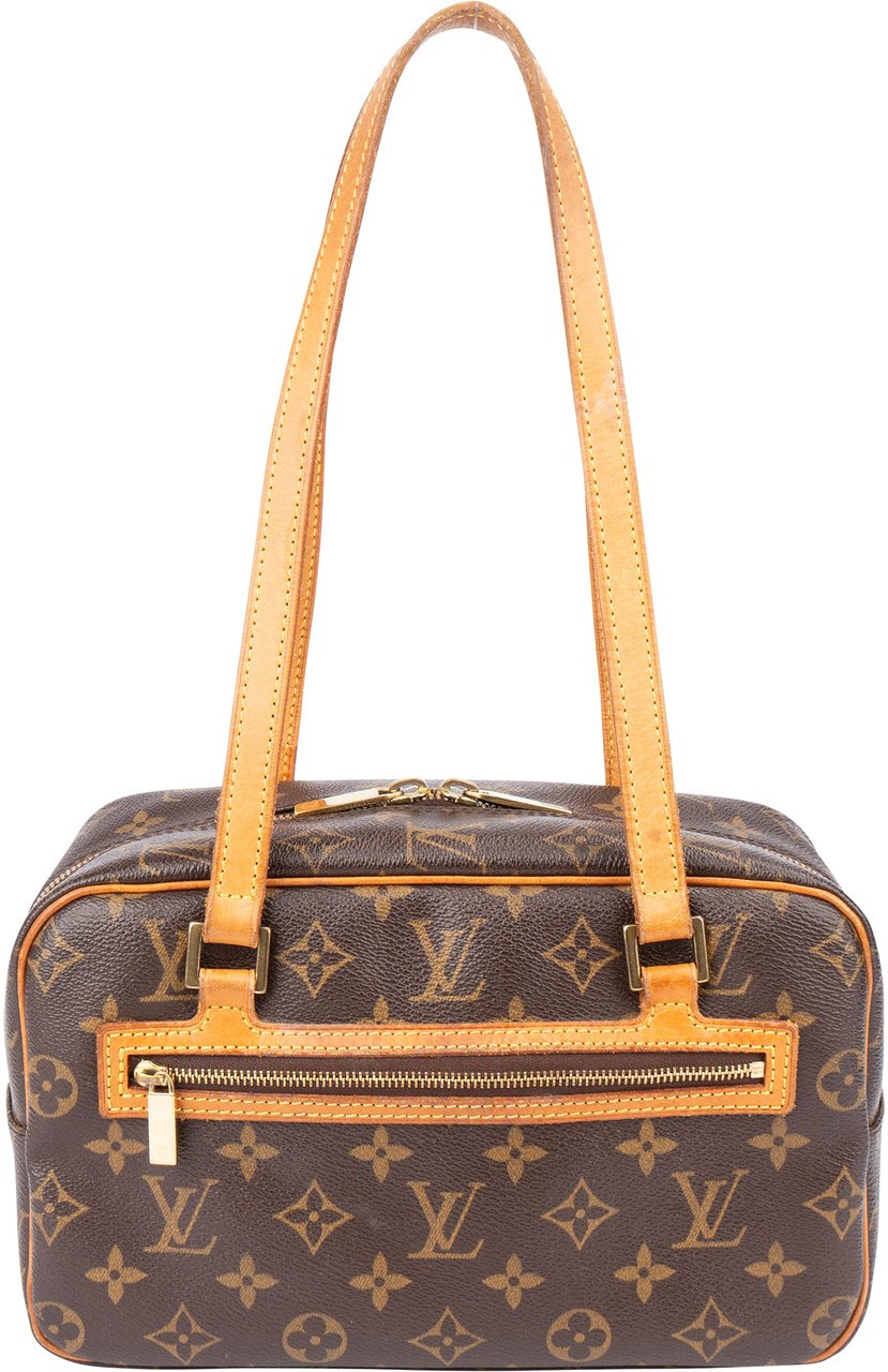 Louis Vuitton Louis Vuitton Canvas Monogram Cite MM Shoulder Bag Bruin