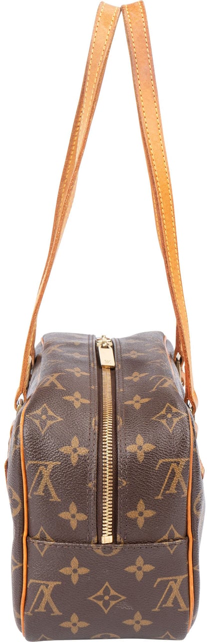 Louis Vuitton Louis Vuitton Canvas Monogram Cite MM Shoulder Bag Bruin