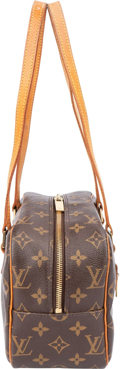 Louis Vuitton Louis Vuitton Canvas Monogram Cite MM Shoulder Bag Bruin