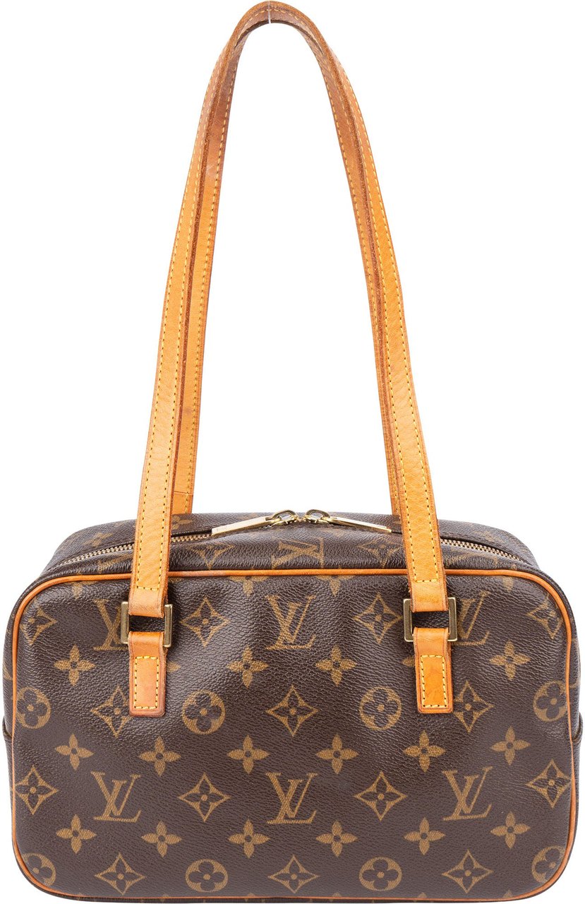 Louis Vuitton Louis Vuitton Canvas Monogram Cite MM Shoulder Bag Bruin