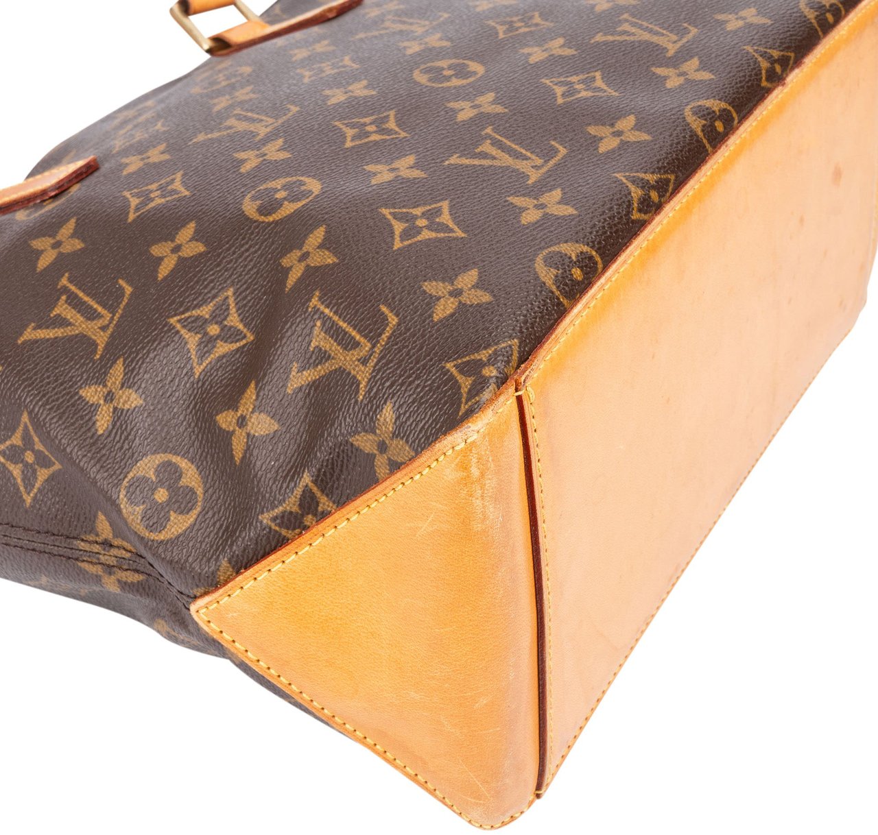 Louis Vuitton Louis Vuitton Canvas Monogram Piano Handbag Bruin