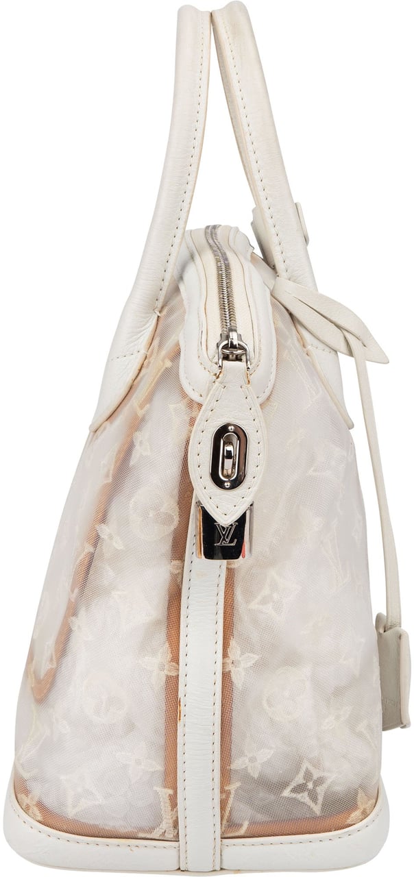 Louis Vuitton Louis Vuitton Limited Transparent Lockit Handbag Wit